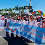 Caminata en Managua, Nicaragua, por el Día Mundial de Lucha contra el SIDA