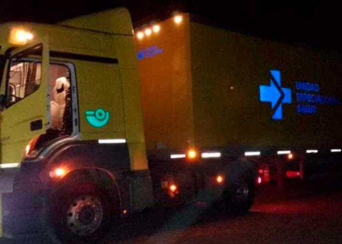 1 Argentina: Llevaban vacunas y 19 kilos de marihuana en un camión