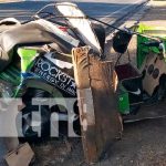 Tres lesionados en accidente de tránsito en Nandaime Tres lesionados en accidente de tránsito en Nandaime