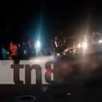 Un muerto y dos lesionados es el saldo de un accidente en Tipitapa Un muerto y dos lesionados es el saldo de un accidente en Tipitapa
