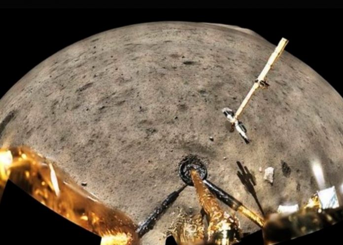 Sonda china Chang'e 5 encuentra evidencia de agua en la Luna
