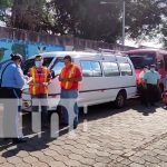 Policía Nacional inspeccionó transporte escolar en Juigalpa, Chontales