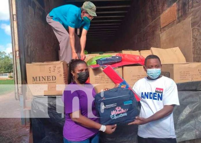 Llegan materiales fungibles y paquetes escolares a Puerto Cabezas