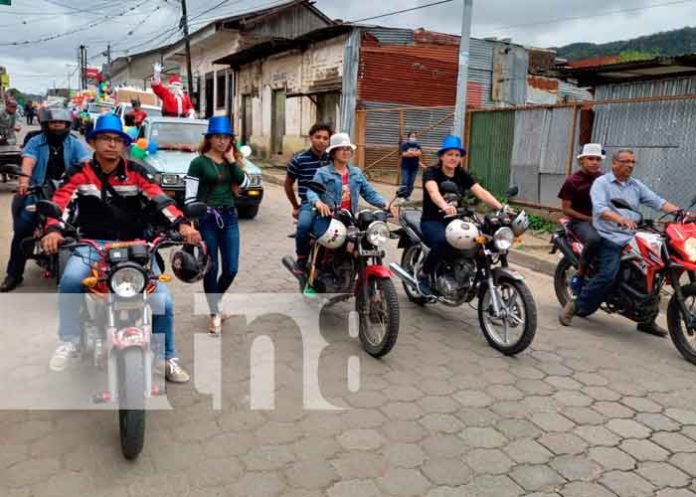 Colorido Carnaval en Jinotega para dar la bienvenida al año 2022