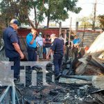 Siniestro deja a la intemperie a un ciudadano de Managua Siniestro deja a la intemperie a un ciudadano de Managua