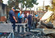 Siniestro deja a la intemperie a un ciudadano de Managua Siniestro deja a la intemperie a un ciudadano de Managua