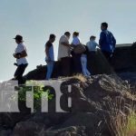 Familias visitan el Parque Nacional Volcán Masaya este fin de semana