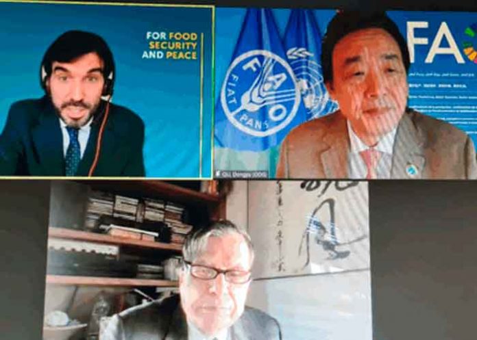 Nicaragua participa en encuentro virtual con la FAO