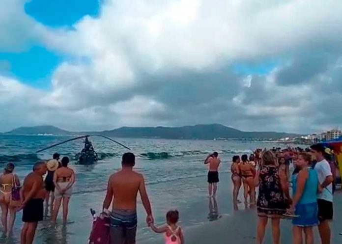 2 Un helicóptero y tres tripulantes se desploman en Brasil