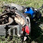 Motociclista lesionado al estrellarse contra un vehículo en Chontales Motociclista lesionado al estrellarse contra un vehículo en Chontales
