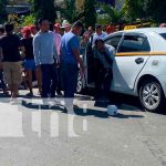 Colisión deja un motociclista lesionado en Juigalpa