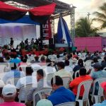 Familias de Bilwi celebran la toma de posesión del Comandante Daniel