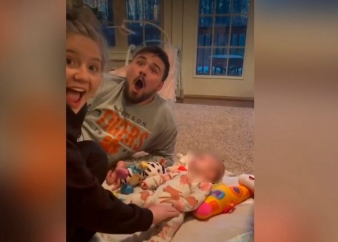 ¡Impactante! ¿Será que bebé de 8 semanas habló?