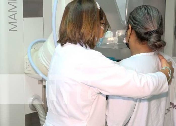 Jornada de Mamografías en el hospital Bertha Calderón, Managua