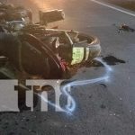 Motociclista muere por imprudencia vial en Managua