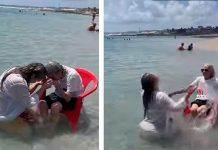 Video: Abuelita se llena de emoción al conocer el mar a sus 94 años Abuelita se llena de emoción al conocer el mar a sus 94 años