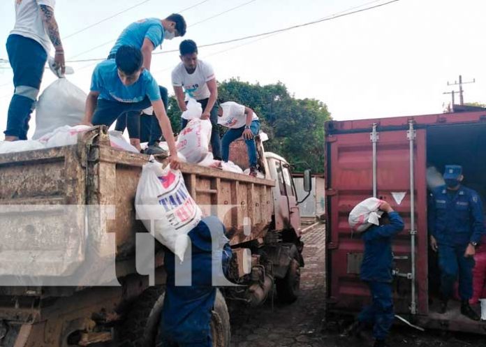 Paquetes alimenticios del mes de enero llegan a Bluefields