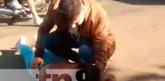 Accidente de tránsito en Carazo deja una mujer lesionada