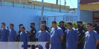 Delincuentes capturados en Rivas