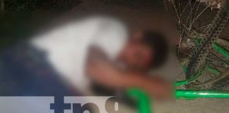 Ciclista es atropellado por conductor en Carazo