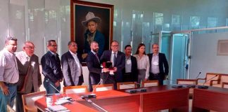 Realizan encuentro entre embajador de Bielorrusia y autoridades del GRUN