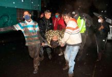 Seis personas murieron a causa del desborde de un río en Ecuador Seis personas murieron a causa del desborde de un río en Ecuador