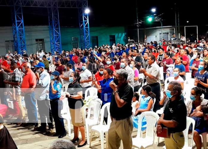 Realizan primer tiempo de oración del 2022 en Nandaime