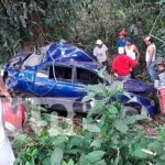 Dos personas lesionadas en accidente de tránsito en Chontales Dos personas lesionadas en accidente de tránsito en Chontales