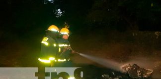 Motocicleta termina hecha chatarra en la Isla de Ometepe