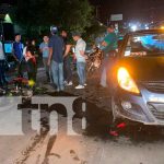 Motociclista en Juigalpa grave por impactar contra la cuneta Motociclista impacta contra la cuneta en Juigalpa, Chontales