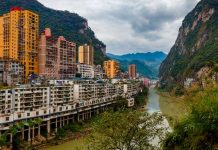 Impresionante: La ciudad más angosta del mundo está en China Impresionante: La ciudad más angosta del mundo está en China