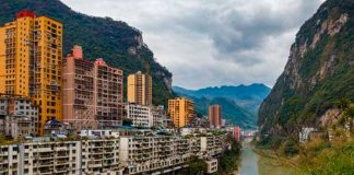 Impresionante: La ciudad más angosta del mundo está en China