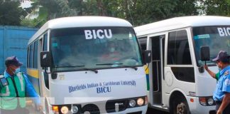 Realizan inspección mecánica en buses escolares en Bluefields