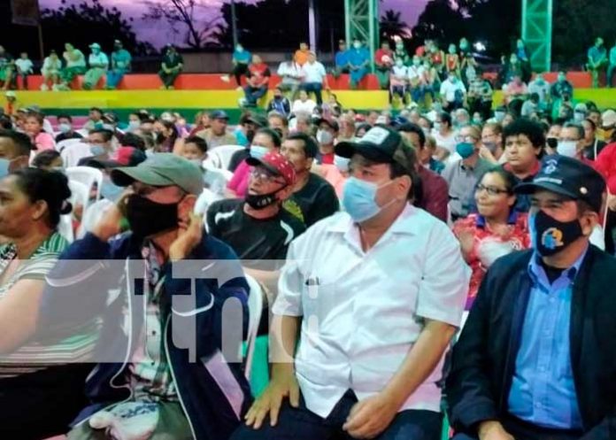 Habitantes de Tipitapa festejaron el acto de juramentación
