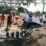 Fuerte encontronazo entre vehículos cobró la vida de un menor en Chinandega Niño fallece en accidente en Jiquilillo, Chinandega