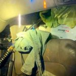 ¡Como de película! mata a su madre con una espada ninja