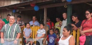Aperturan servicio de energía eléctrica en comunidad de Matiguás
