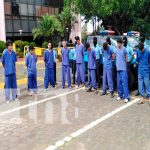 Policía Nacional cumpliendo con la seguridad de las familias de Nicaragua