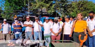 Jornada de limpieza en marco a la celebración del 143 Aniversario de Juigalpa