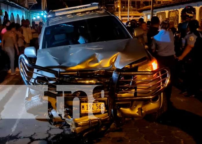 Brutal accidente en Managua deja a un motociclista fallecido