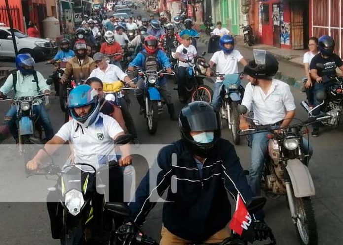 Caravana y acto cultural en Boaco por toma de posesión presidencial