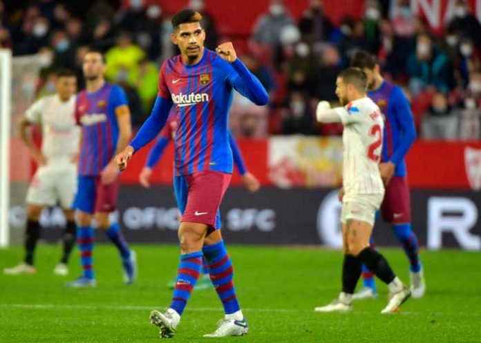 Araujo ronald, araujo, barcelona, laliga, futbol,