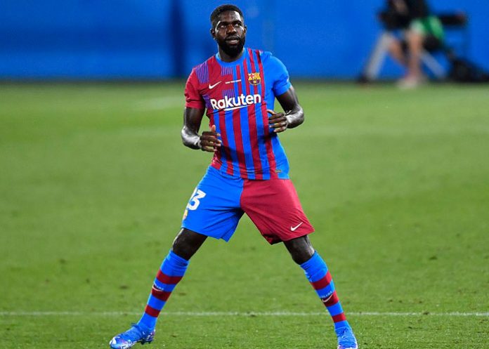 Umtiti samuel, umtiti, futbol, barcelona,