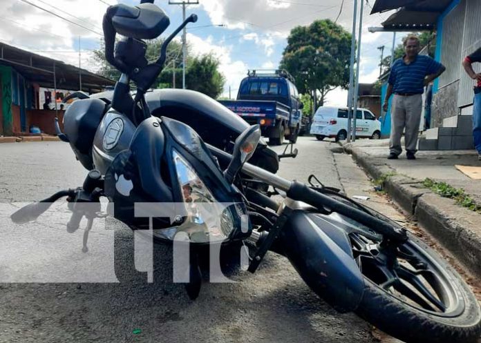 Accidente de tránsito en Managua