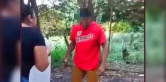 Hombre ataca brutalmente a su pareja con un cuchillo en Costa Rica (video)