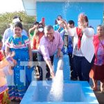 Comunidad Troilo, en León, disfruta obra de agua y saneamiento Inauguración de agua potable en comunidad de León