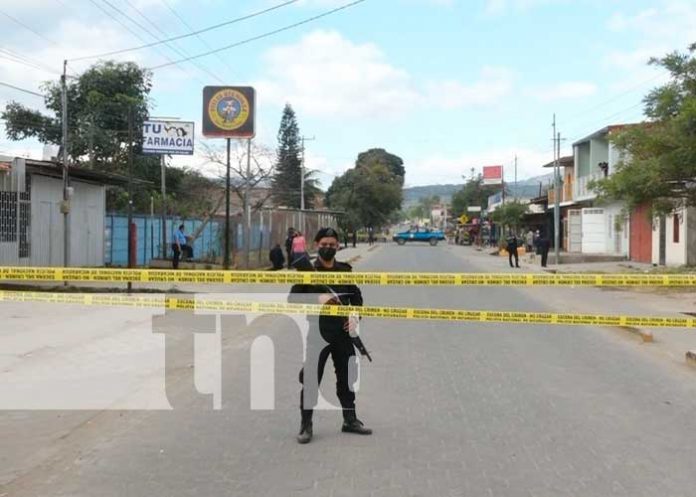 balacera-esteli-03 Lugar donde se registró una balacera en un barrio de Estelí