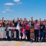 Inauguración de obras viales en Ciudad Belén, Managua