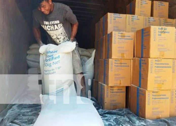 Merienda escolar para distribuirse en Bilwi