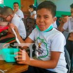 Niñez de Boaco disfruta desde el primer día de la merienda escolar Distribución de la merienda escolar en Boaco